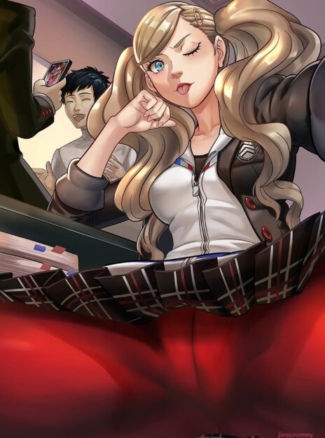 mangaporn.net - Ann Takamaki Hot Class Photos