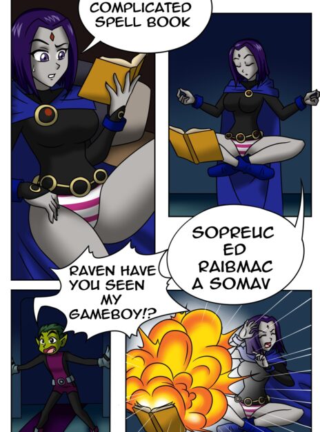 mangaporn.net - Beastboy and Raven Swap Bodies – TSFSingularity