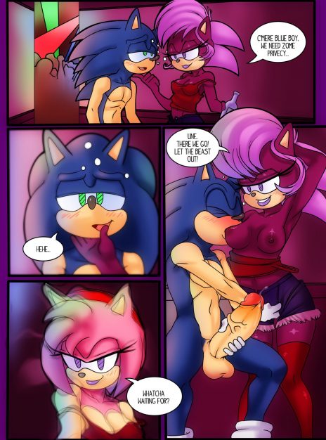 mangaporn.net - Drunk Siblings – Sonic XXX