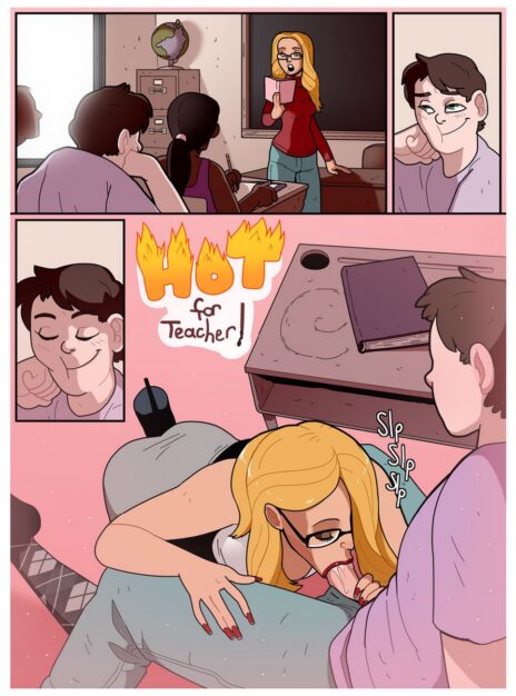 mangaporn.net - Hot Teacher! BlackShirtBoy