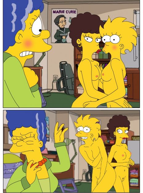 mangaporn.net - Marge and Lisa Simpsons go Lesbian – The Simpsons