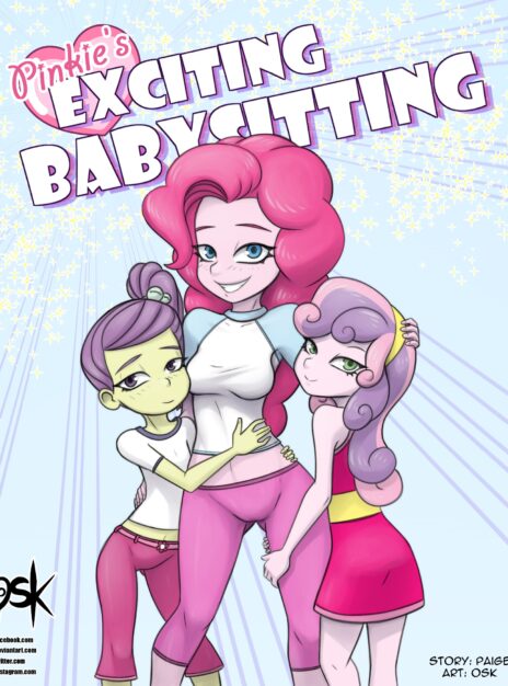mangaporn.net - Pinkie’s Exciting Babysitting – OldSkullKid