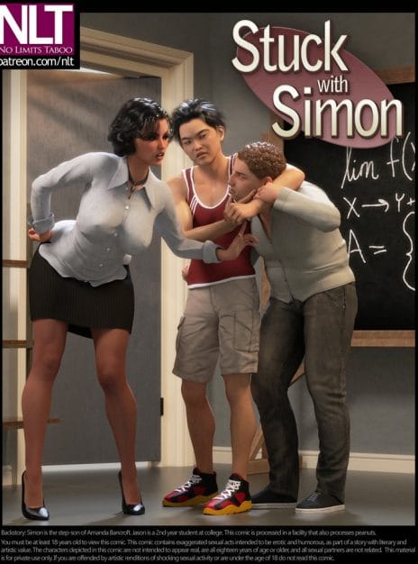 mangaporn.net - Stuck With Simon