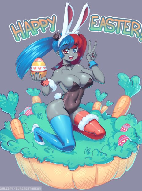 mangaporn.net - Swicchan Happy Easter! – Supersatanson