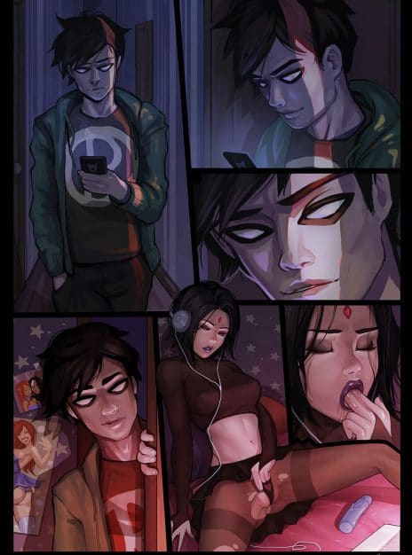 mangaporn.net - Teen Titans XXX – Aroma Sensei