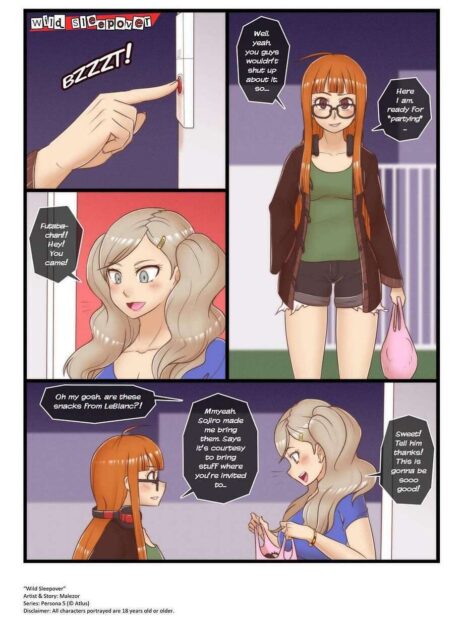 mangaporn.net - Wild Sleepover – Malezor