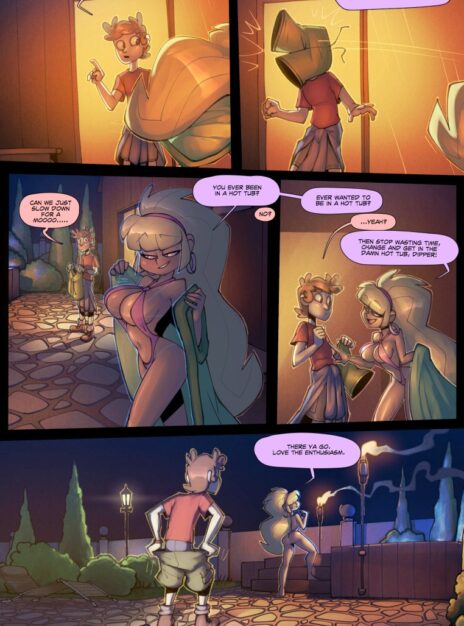 mangaporn.net - Hot Tub Hijinx – BigDad