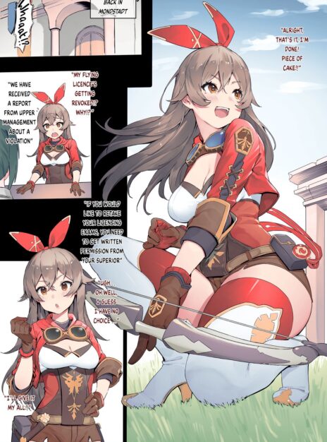 mangaporn.net - Amber – Zoku Genshin Impact