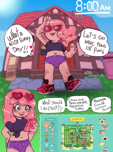 mangaporn.net - Animal Crossing: Busy Day – Magnta