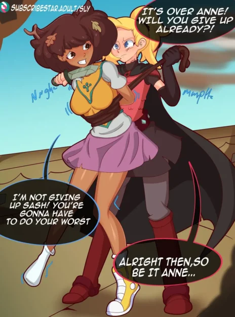 mangaporn.net - Anne captured by Sasha – Sly