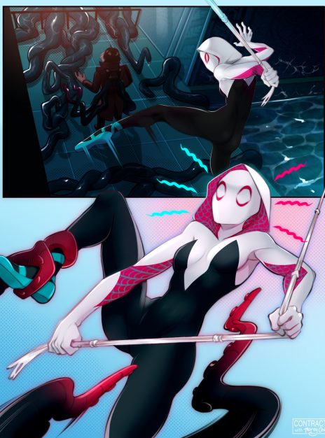 mangaporn.net - Contract with Spider-Gwen – Horny-Oni