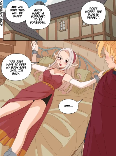 mangaporn.net - Elf and Criminal Body Swap – ImpUnderneath
