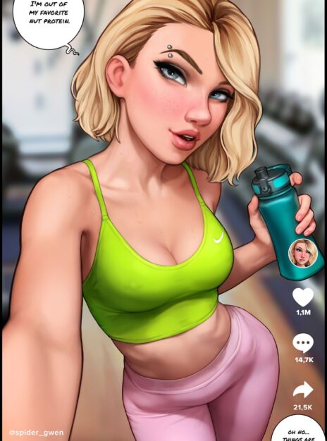 mangaporn.net - Gwen – Spider-Man Aroma Sensei