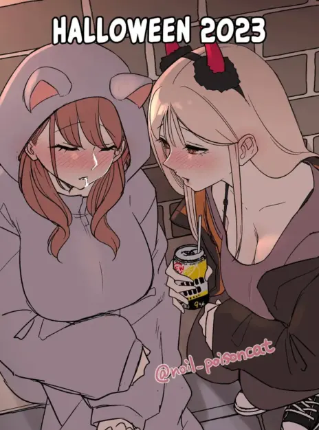 mangaporn.net - Halloween 2023 – Dokuneko Noil