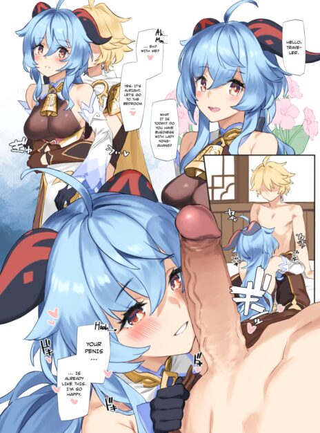 mangaporn.net - Kanu-chan ni Amaeru o Manga Fawning on Ganyu – Genshin Impact