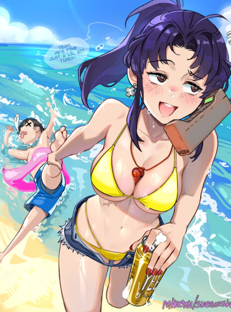 mangaporn.net - Misato’s Phone – Snegovski