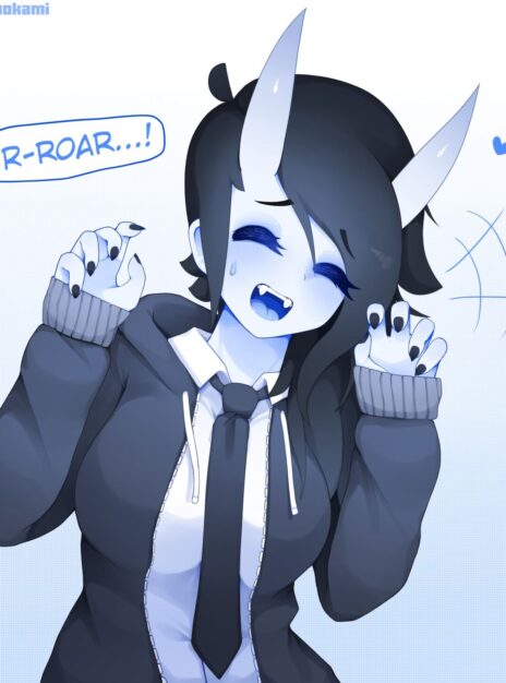 mangaporn.net - Oh Wow What A Ferocious Oni! So Scary!! – Ahegaokami