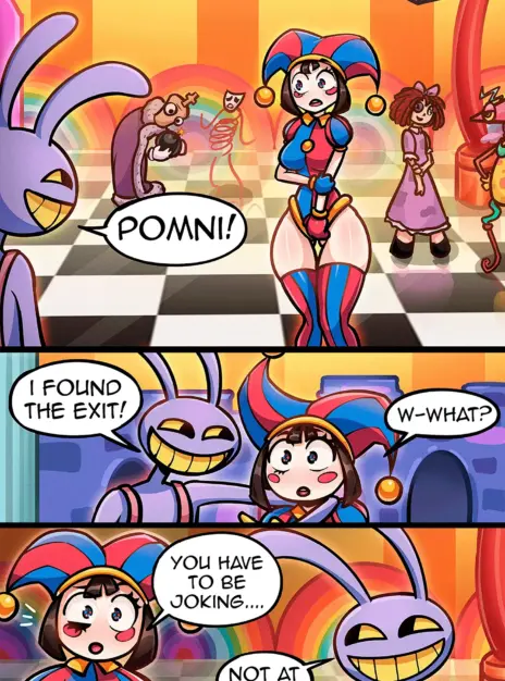 mangaporn.net - Pomni Found The Wrong Exit Door – Aleksey Gutierrez