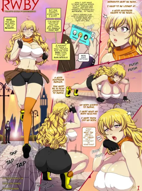 mangaporn.net - RWBY: Yang’s Aura Possession – Stormfeder