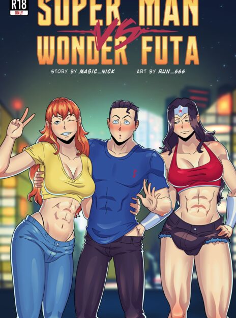 mangaporn.net - Superman VS Wonder futa – run 666