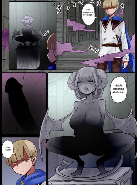 mangaporn.net - The Hero Who Was Attacked By a Gargoyle and then Turned Into One!