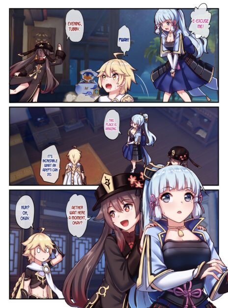 mangaporn.net - The Traveler’s Wives Hu Tao & Kamisato Ayaka – Longow Flintlock