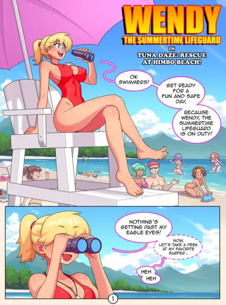 mangaporn.net - Wendy the Summertime Lifeguard – RoninDude