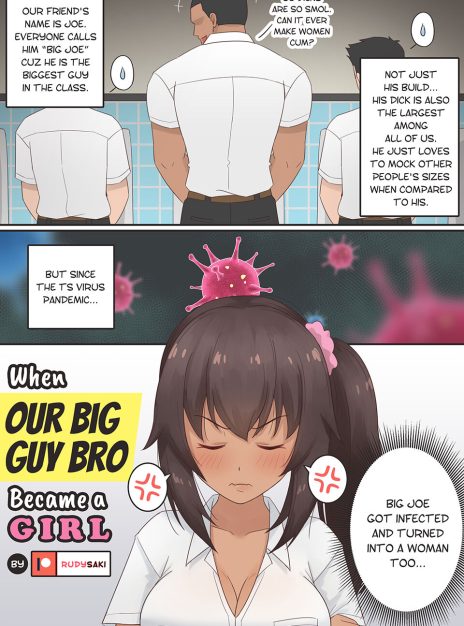 mangaporn.net - When Our Big Guy Bro Became a Girl – RudySaki