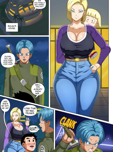 mangaporn.net - Android 18 And Trunks – Pink Pawg