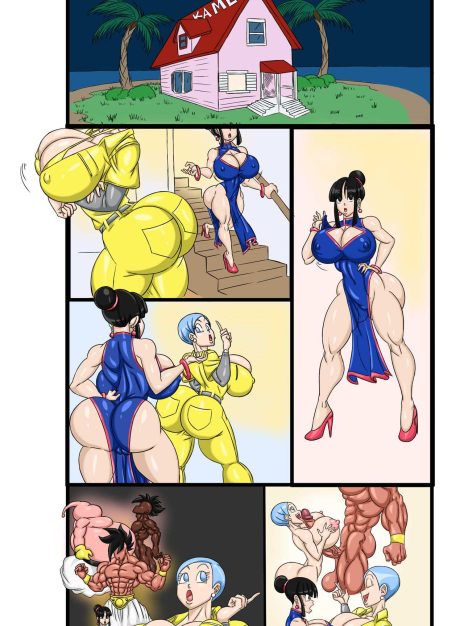 mangaporn.net - Bulma and Chichi Tag Team – Sol1Sun