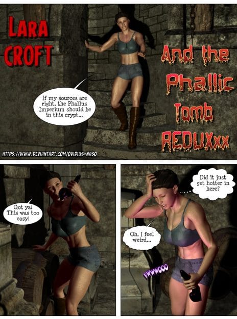 mangaporn.net - Lara Croft & The Phallic Tomb Reduxxx – Tom Rider