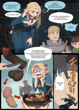 mangaporn.net - Marcille tries Rocky Dungeon oysters – wjs07