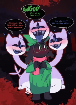 mangaporn.net - Ralsei x Clover – CrushPepper