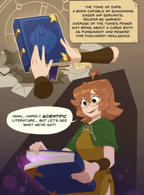 mangaporn.net - Monster Researcher Eclair and the Book of Imps! – HuffsLove & Spicymancer