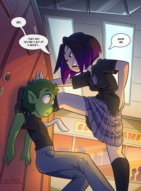mangaporn.net - Raven & Beast Boy – TheOtherHalf