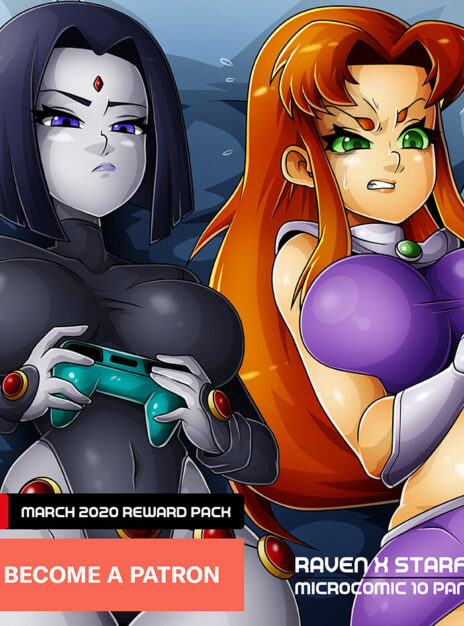 mangaporn.net - Raven X Starfire – Witchking00